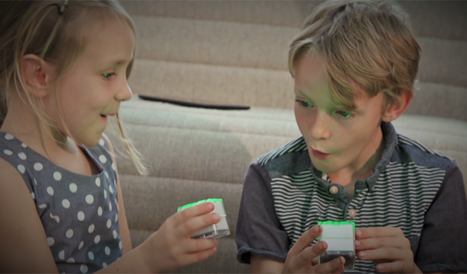 Tio's robotic building block are for girls and boys to make their own moving tech toys kck.st/1pzrqh1