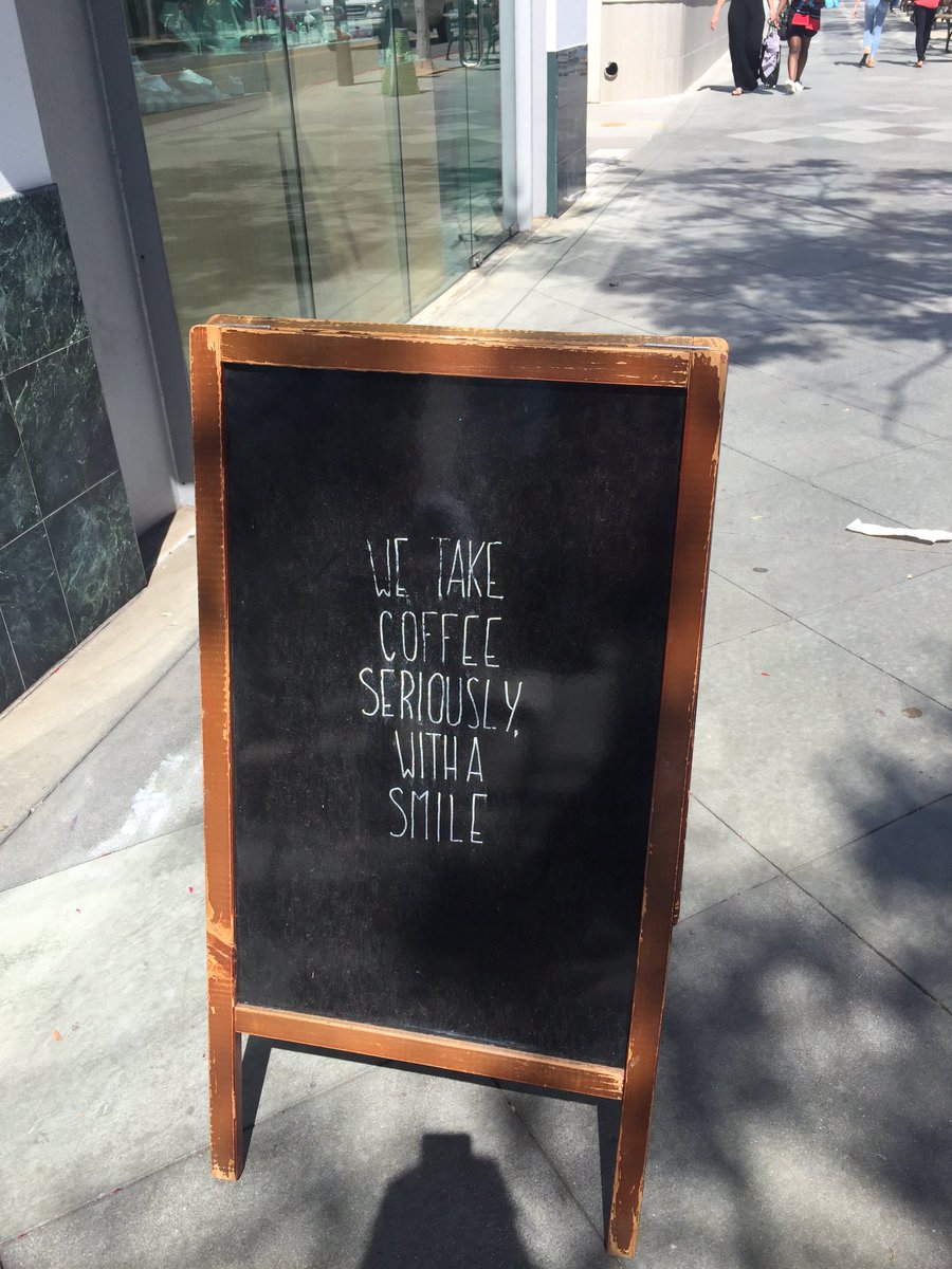 It's true. They smile AND talk to you. <a href="/TheRefinerySM/">The Refinery</a> #coffee