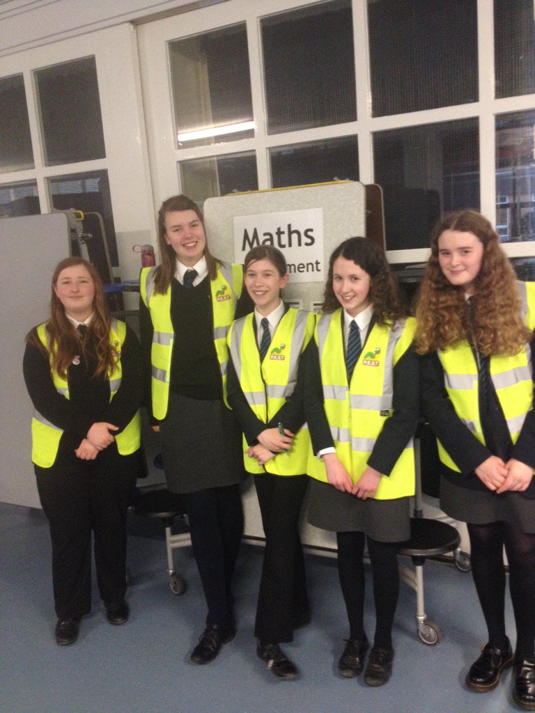 The PESTs in their new high vis vests. Ready for action.