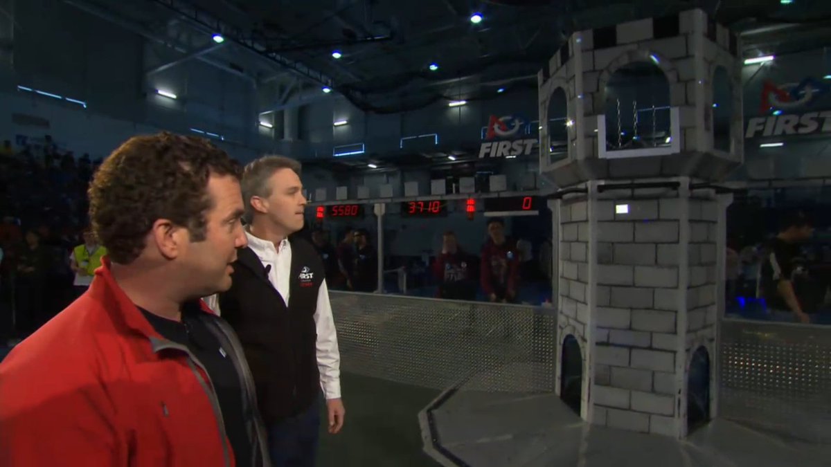 mrg1616's tweet photo. @FRC3710 the FFS CyberFalcons on the Rick Mercer report last night.  @FIRSTweets @CANFIRST #omgrobots https://t.co/UlW1pP2jlk