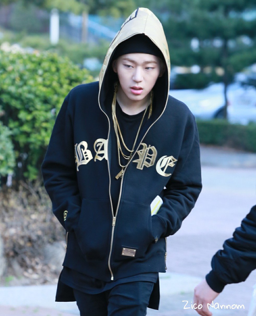 Zico hoodie top