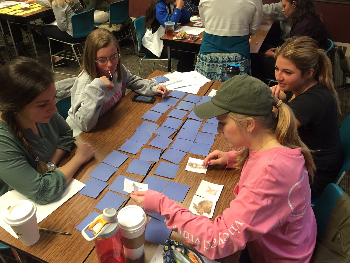 chadgmalcolm's tweet photo. Nothing like a grueling 8 am class of heredity memory! #ececlasses https://t.co/dZ7BhIid1T