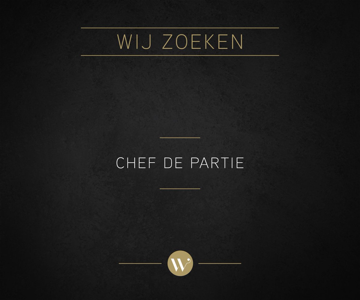 Resto_Woestyne's tweet photo. Wij zoeken een gemotiveerde chef de partie die op 12 april kan starten. Meer info:https://t.co/2L3jSP4Dp5 #jobs https://t.co/wnGwH8uGZ8