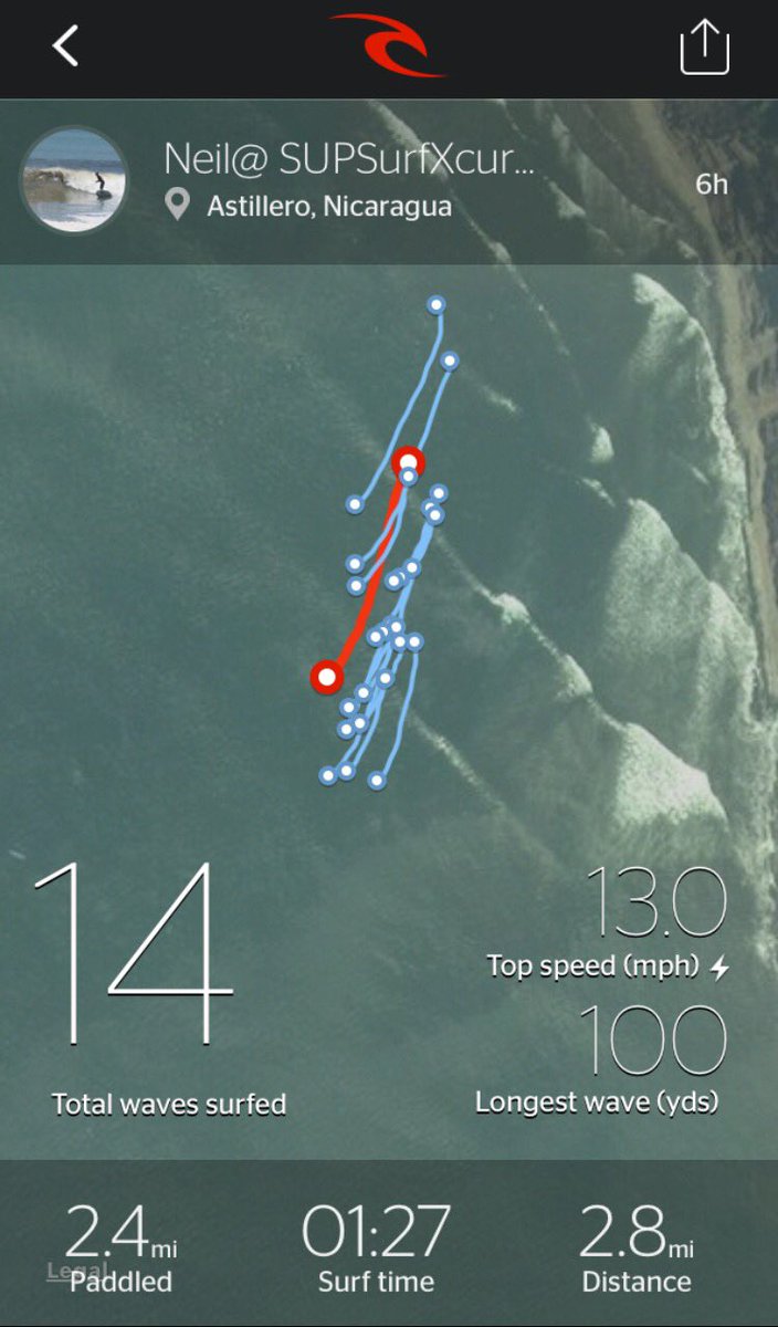 Last Session of our Nicaragua Surf Trip 2016  #LancesLeft #surftrips #supsurf #RipCurl Searchgps