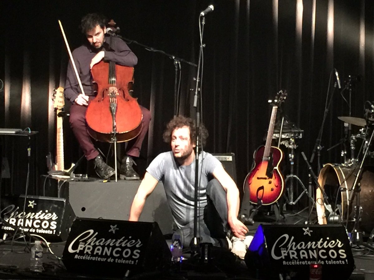 journée passionnante @ChantierFrancos. Bravo et merci pour le travail d'accompagnement auprès des artistes