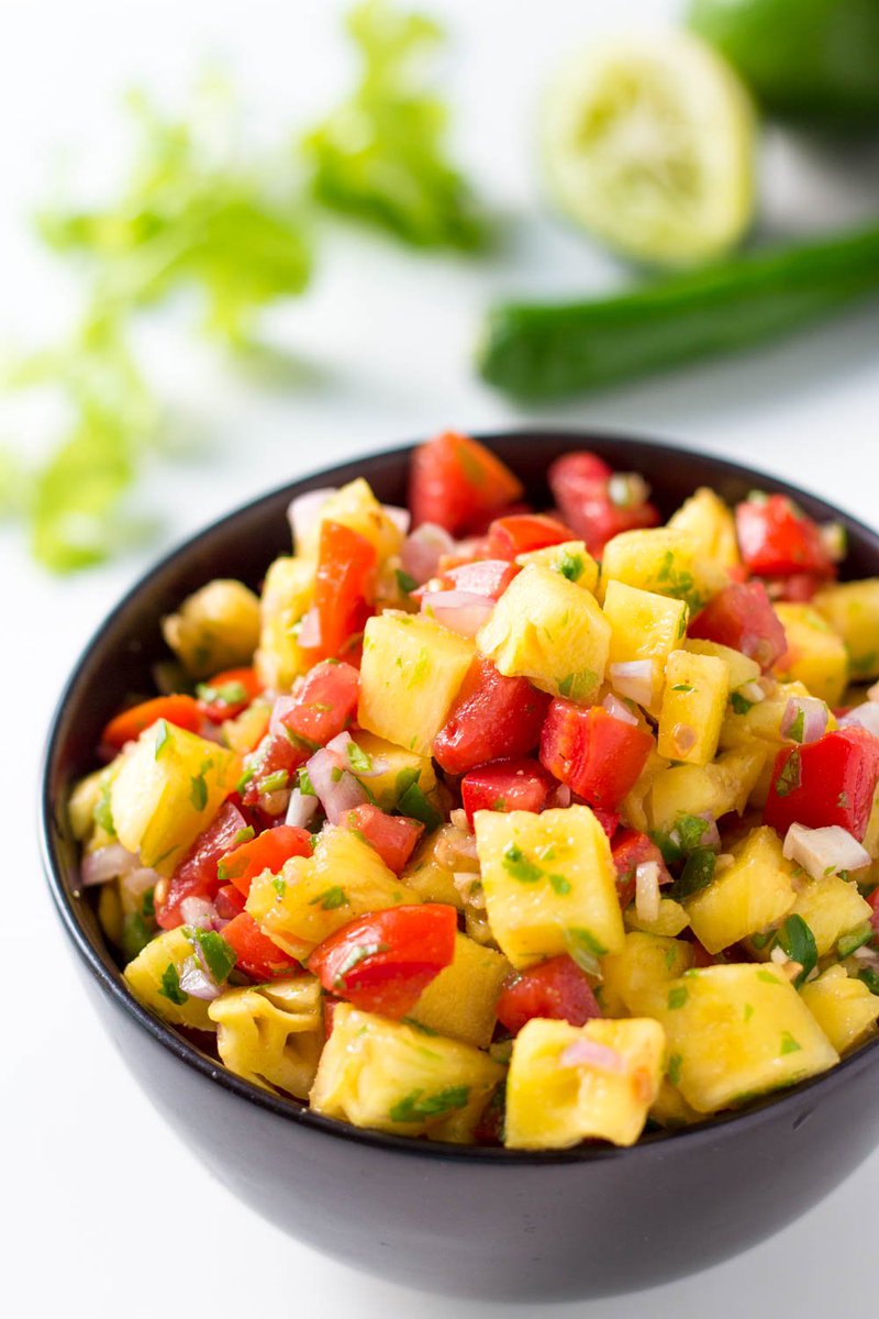 TastiLee's tweet photo. #Tropical #Pineapple #Tomato #Salsa

Get the #recipe here: https://t.co/vP8uc5IrHa https://t.co/ROkJEROlHl