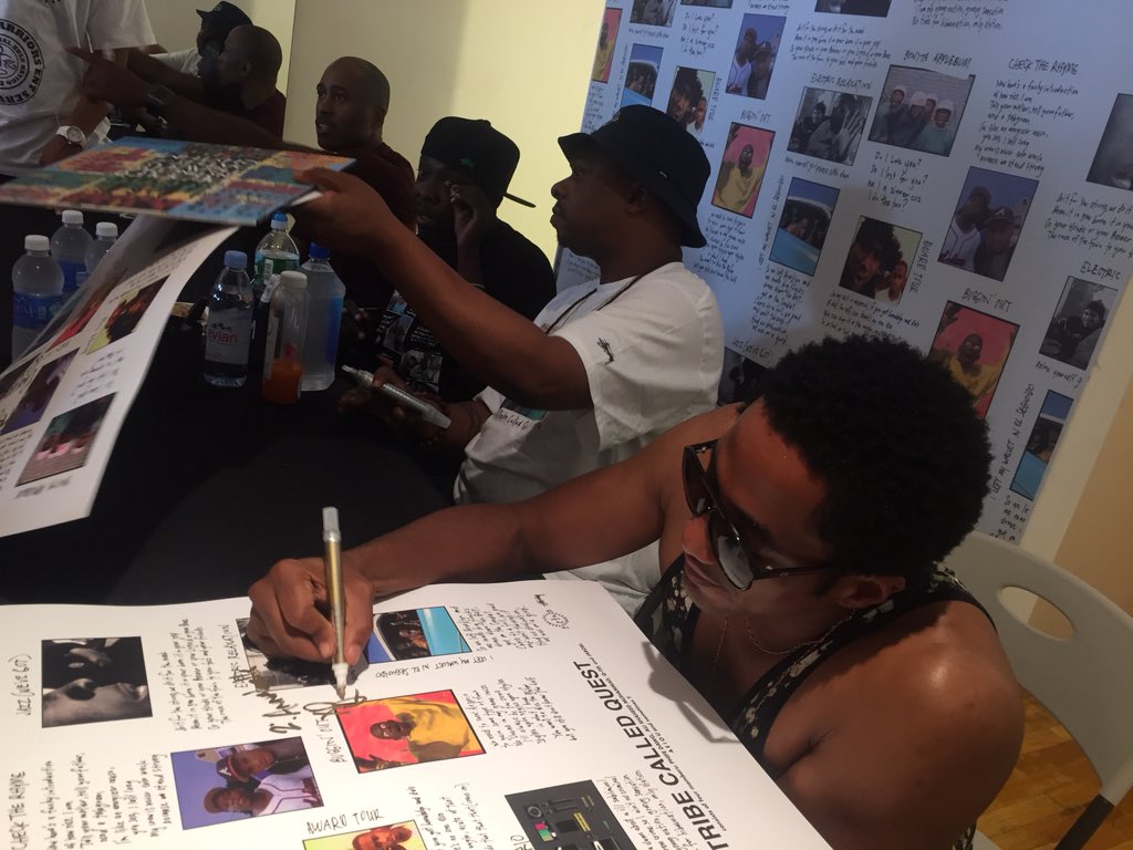 ItsYooQ's tweet photo. When @Stussy had the #ATCQ Release..
Honored to have met you and the tribe Phife..
#WhatATime #RestInPeacePhife https://t.co/oLSVUkpj9g