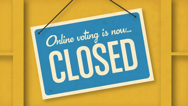 Iedereen bedankt voor het stemmen! 25 maart wordt per categorie de Top 3 in willekeurige volgorde bekend gemaakt!