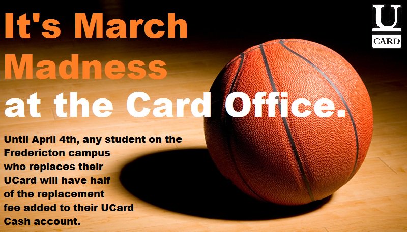 UNBUCard's tweet photo. #UNBF: Have you been putting off purchasing that replacement #UCard? Now may be the time. #OnlyHere https://t.co/JZ3K7ngxOM