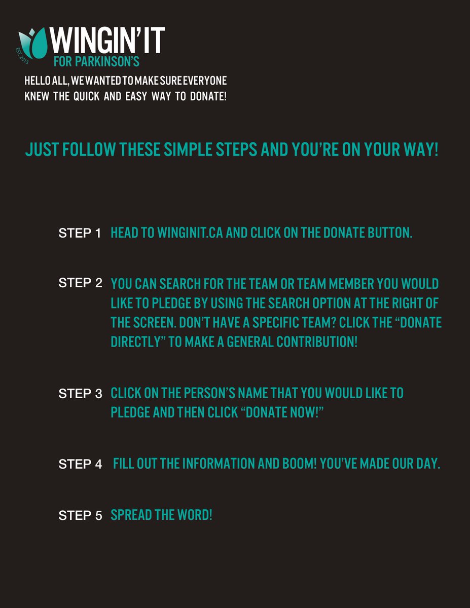 WinginitWPG's tweet photo. Steps on how to donate toward a team or give a general contribution for our cause! #winginitwpg @ParkinsonCanada https://t.co/fvAOF6nHrF