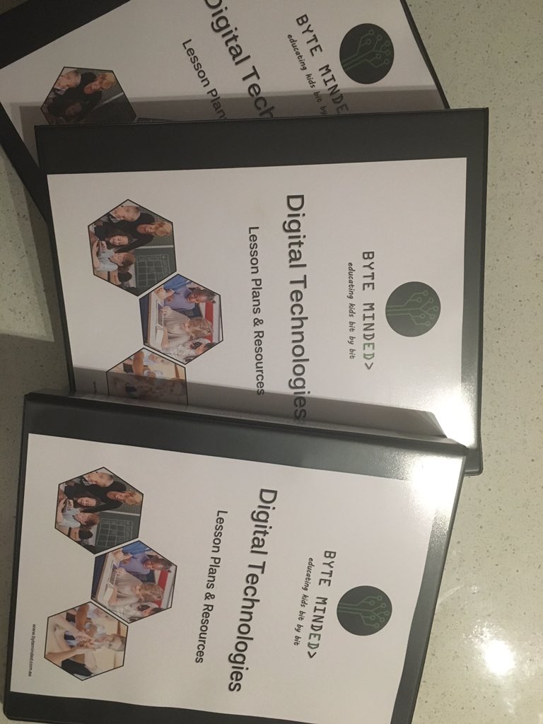 Byte_Minded's tweet photo. Excited 2 be giving these 2 teachers today &amp; helping @PayneRoad_SS teach digital technologies in term2 #codingcounts https://t.co/WfOH7nQz8O