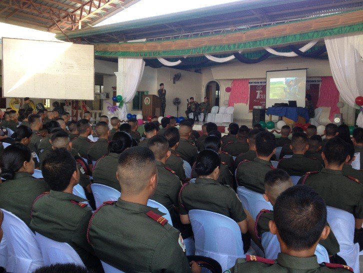 6thSABSAF's tweet photo. #6SAB conducting Information Drive about PNP SAF PO1 Recruitment to the graduating students of NONESCOST. https://t.co/CSRetYRJcV