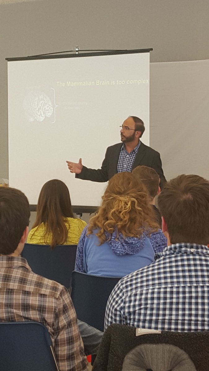 Dr. Syed - "the best way to make a dream come true is to wake up" at the #NeurosciencePanel
