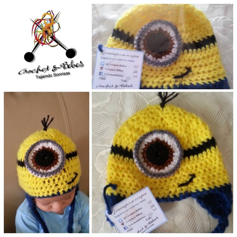 crochetybebes's tweet photo. #ropaparabebes #minions #bebes #hechoamano #crocheteras #tejidosvenezuela #crochetvenezuela #vendelotodo #minions https://t.co/ymgDokyMoE