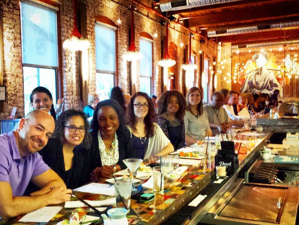 goodeatsmeets's tweet photo. Cheers from a full house at @eightsushi at our #Sushi Bites and #Sake Flights event #GEAM … https://t.co/Dx61Lb8ICJ https://t.co/pDVkOSIU6r