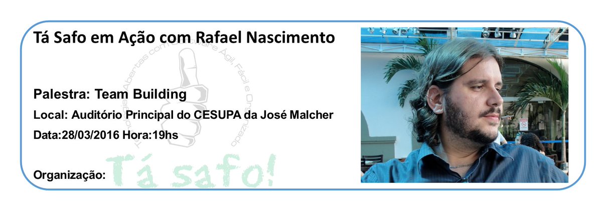 Comunidade Tá safo! tweet media