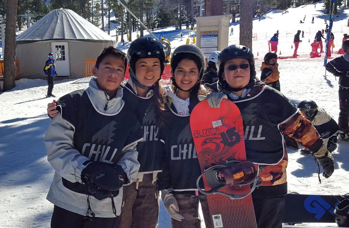 CoachArtOrg's tweet photo. CoachArt students enjoyed 3 weeks of snowboarding lessons at @MtHigh!  Thanks to partner @ChillFoundation. #ChillLA https://t.co/hVCicKxVx4