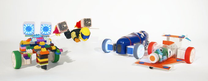 Tio can be used with old toys, gadgets, 3D prints and more. Get creative! On kickstarter kck.st/1o7KZft