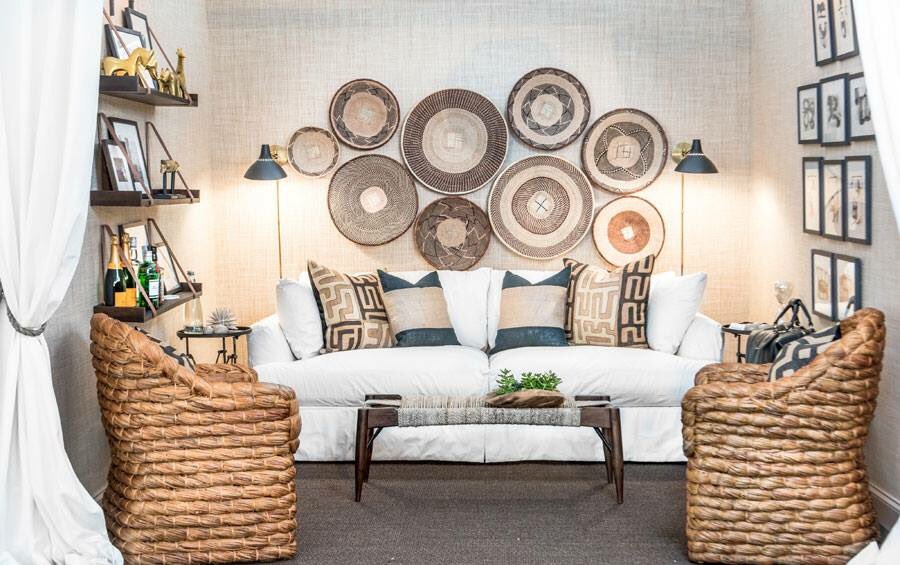 #wallsthatWOW <a href="/ChangoandCo/">Chango & Co.</a> does PJ's Woven Rattan just right for the Ronald McDonald house of Long Island!