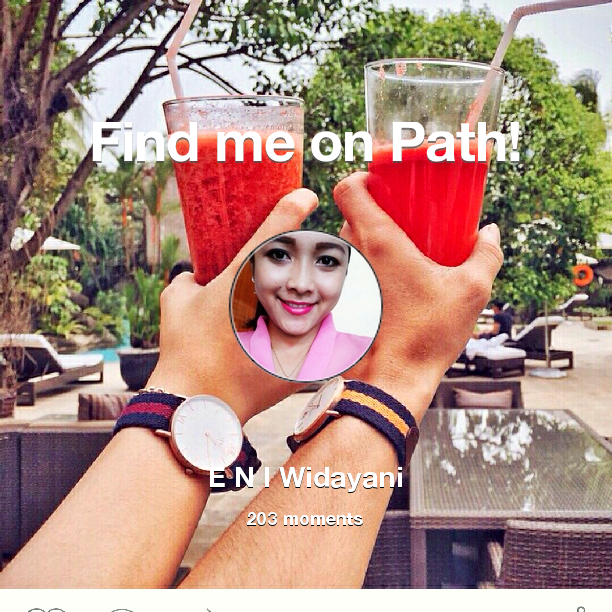 EnyWidayani's tweet photo. Find me on #Path now! Go to https://t.co/HpUqbl2S2J https://t.co/efMX8MnKwv