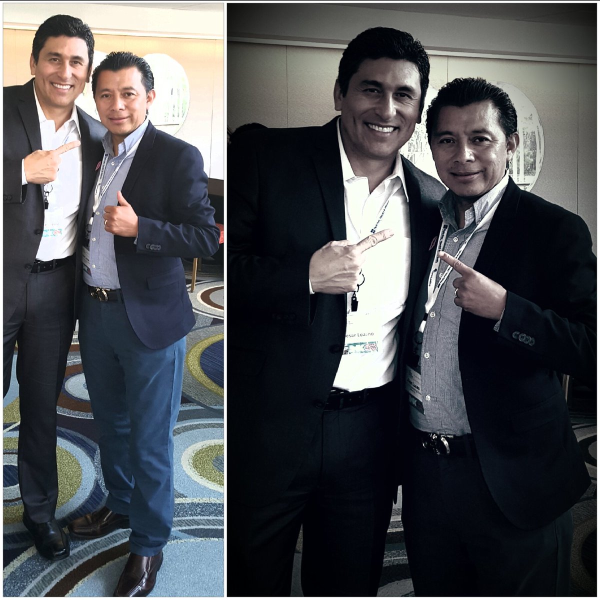 GenioShow's tweet photo. Durante esta semana, tuve el honor de convivir con el @drcesarlozano!! #HRC16 https://t.co/DnkNeACML3