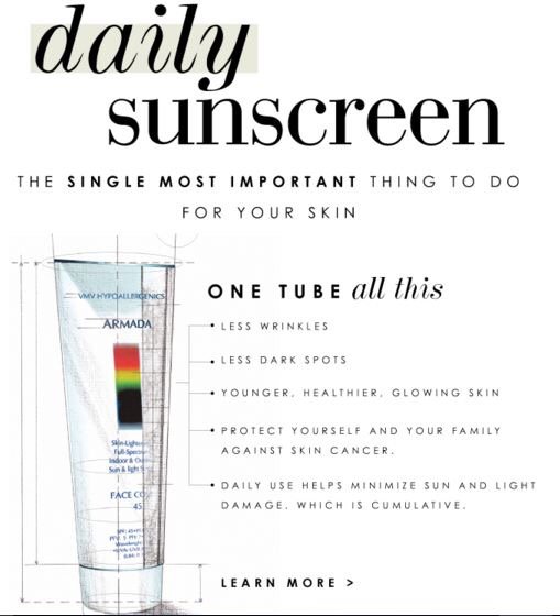 HayesEsthetics's tweet photo. Daily #sunscreen is a must -- year round, the sun can damage your skin. #VMV https://t.co/RGfG6lEtET