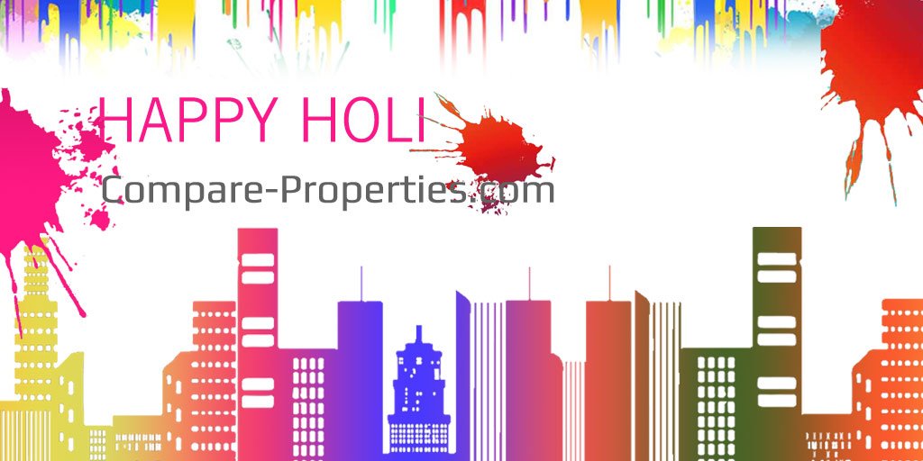 compareproperti's tweet photo. Wish you and your family a very happy holi
Holi Mubarak https://t.co/owjS4L9wuR