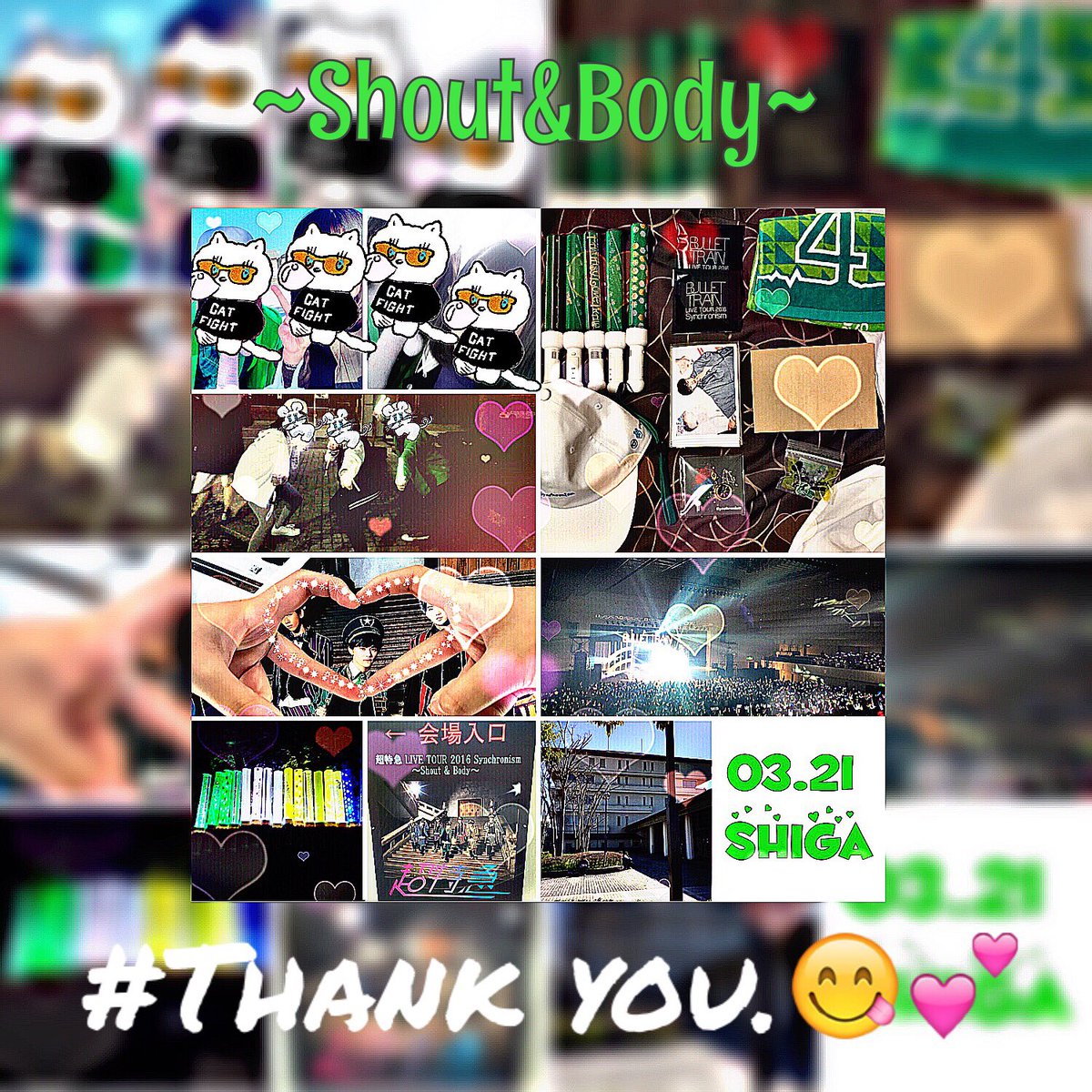 Takuya_04_bt's tweet photo. 03.21 Synchronism in 滋賀 🍒
無銭してくれた方ありがとうございました！🐰💓
体調が悪くなって大変だったけど初の滋賀でとても楽しかったです😳💗
拓弥くんもめっちゃかっこよかった😍💚
福岡と広島でも楽しみます😊✌🏻 https://t.co/94u4CXxebV