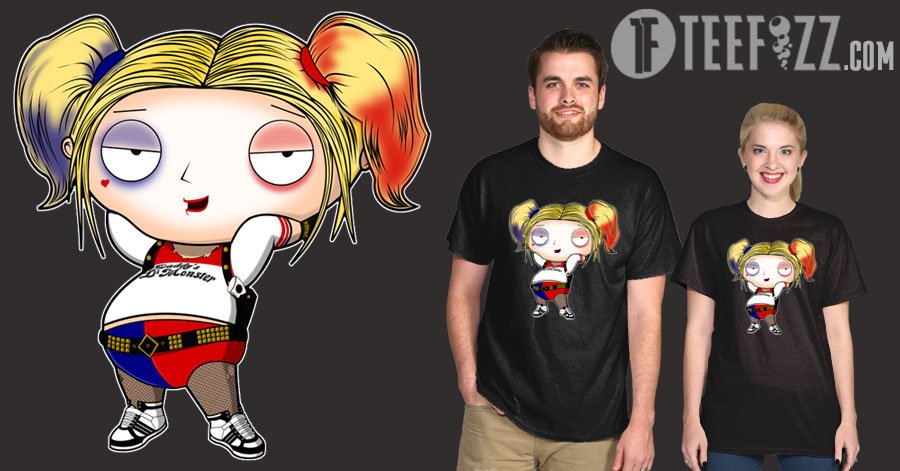 "Daddy's Little Monster"
$10 til 3/25
Here at: bit.ly/25kFKuz
#harleyquinn #familyguy #tshirts #deals