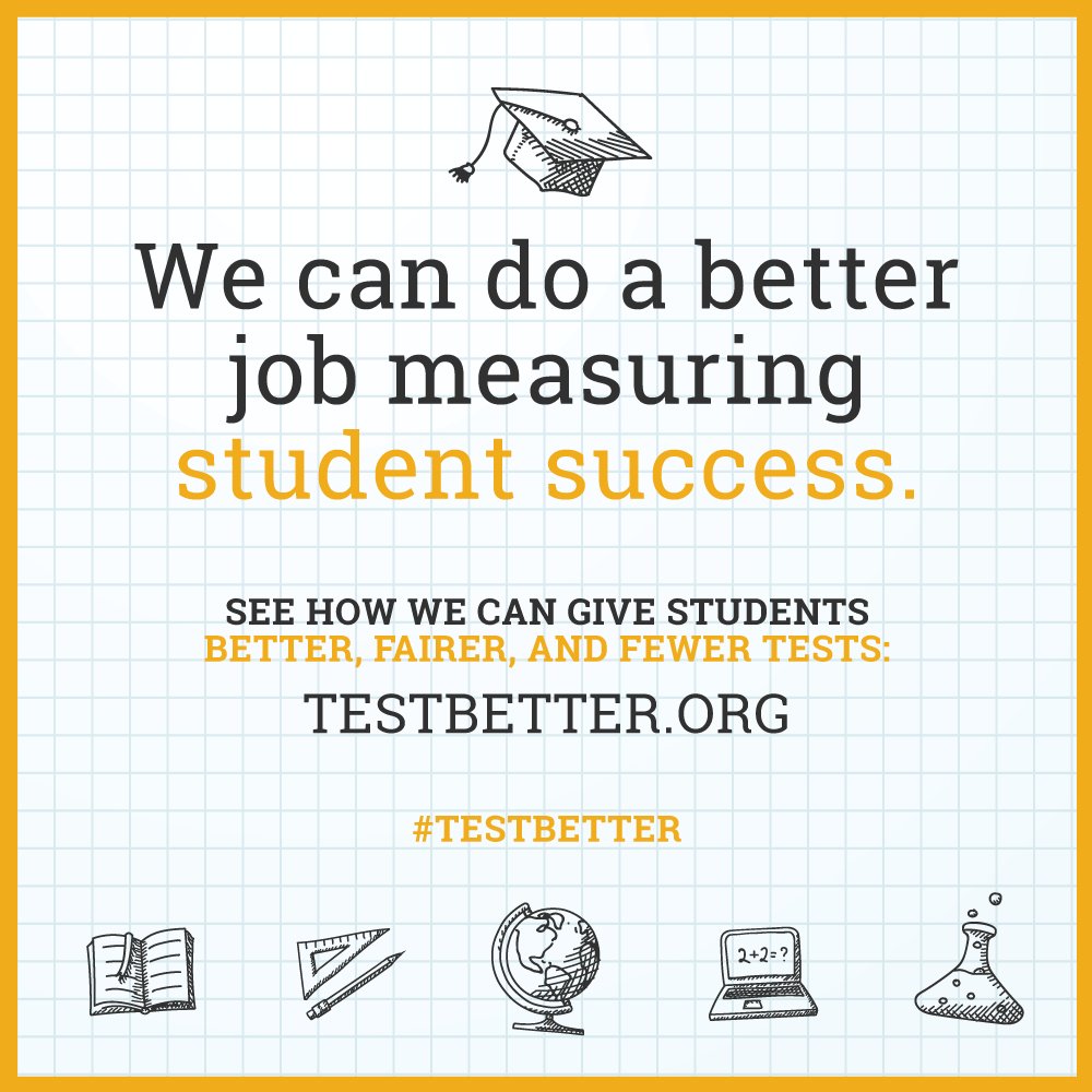 citizenwillis's tweet image. Instead of opting-out, let’s #testbetter with the Testing Bill of Rights. Sign on here: testbetter.org