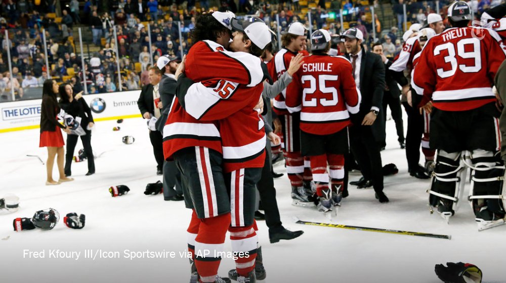 NYTSports's tweet photo. How did Northeastern get to the NCAA tournament? Thanks to a detour to Northern Ireland. https://t.co/4nVgvm33qK https://t.co/WG4AcJJMdL