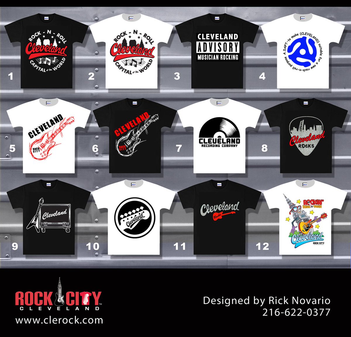 ROCKCITYCLE's tweet image. NEW T-Shirt Designs from Rock City Cleveland