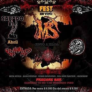 duvanchoms's tweet photo. Con toda MS por y para 
METALdeMENTES https://t.co/nYcjLhS7GZ