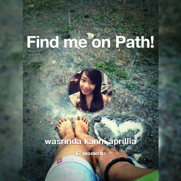 Wasrindaa's tweet image. Find me on #Path now! Go to path.com/profile/xvDcB