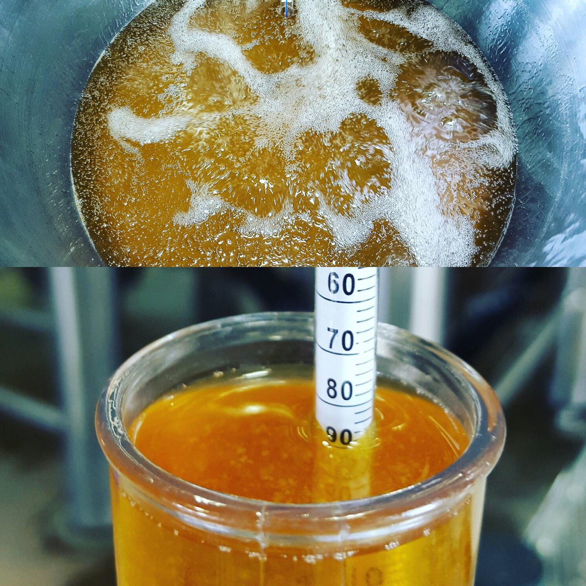 PowderhausBrew's tweet image. We made our own Candi Sugar from Idaho Beet Sugar for our Belgian Tripel that went through the 'Brewhaus' today!
