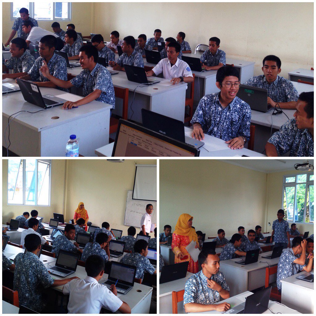 smkn4bdg's tweet photo. Gladi Bersih UNBK hari ke 2,  Kamis 24 Maret 2016.@ridwankamil @disdik_bandung @Mazedhy https://t.co/Z2wM2xQ9b2