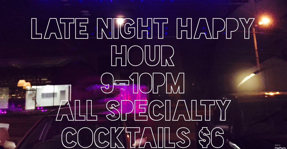 Nomzilla's tweet photo. Join us for Late Night Happy Hour!
9-10PM
ALL specialty cocktails $6 ๐ธ
#HappyHour #Nomzilla #Sushi #EastNashville https://t.co/rsGNd1KIFA