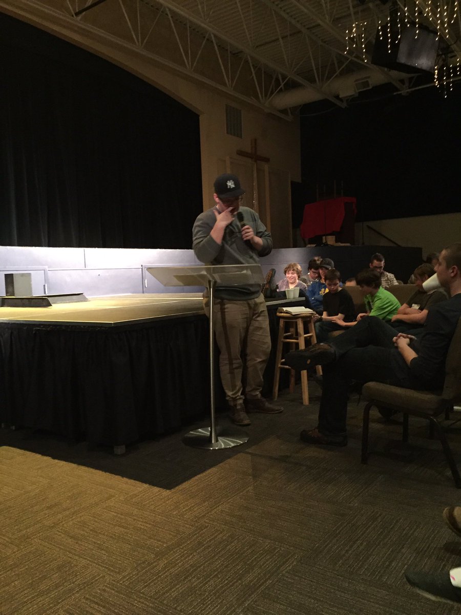 alex_cheney's tweet photo. @jginn23 preaching a solid message @Merge_Com tonight 🙌🏼 https://t.co/79ShsLFCLE