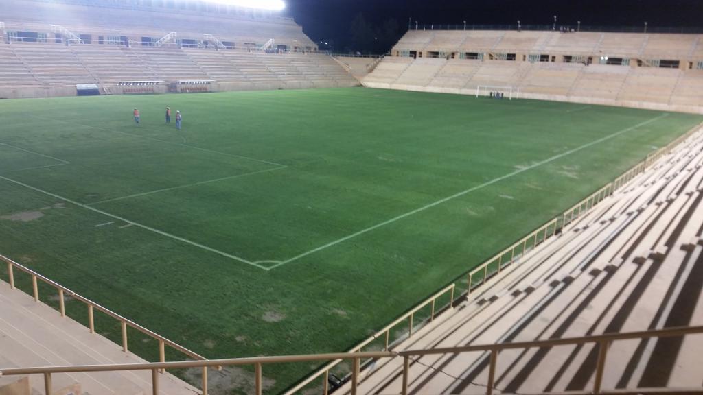 Betillocruz's tweet photo. El Estadio Tecnológico de #Oaxaca en los últimos ajustes para el partido @AlebrijesOaxaca vs @PumasMX 
#TwitterOax https://t.co/L3UKK70dth