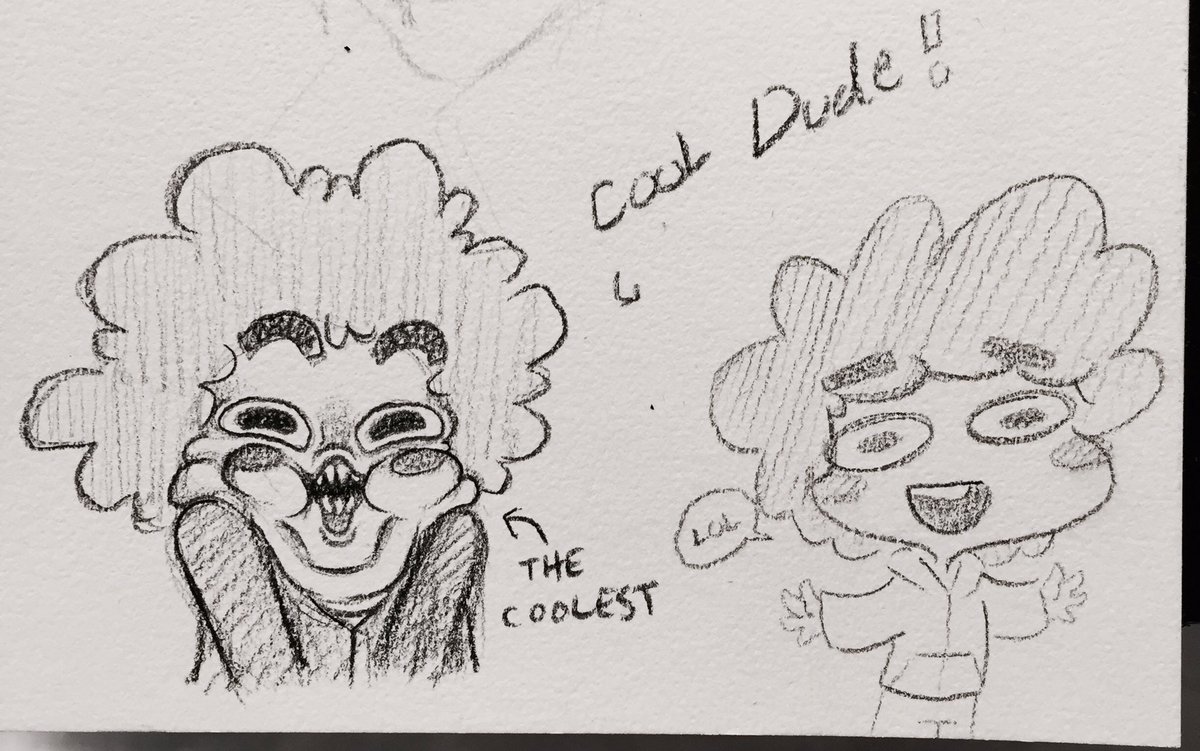 You doodle of yourself was so cute @NegativeScythe that I just had to try and capture your essence 