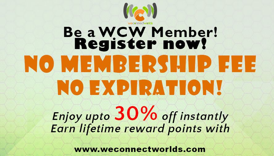 WeConnectWorlds's tweet photo. Free Membership! #beamember #noexpiry #discounts https://t.co/tsgPzXeY70