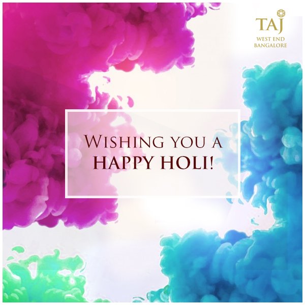 Celebrate &amp; revel in the colours of spring! Wishing you and your loved ones a #HappyHoli!