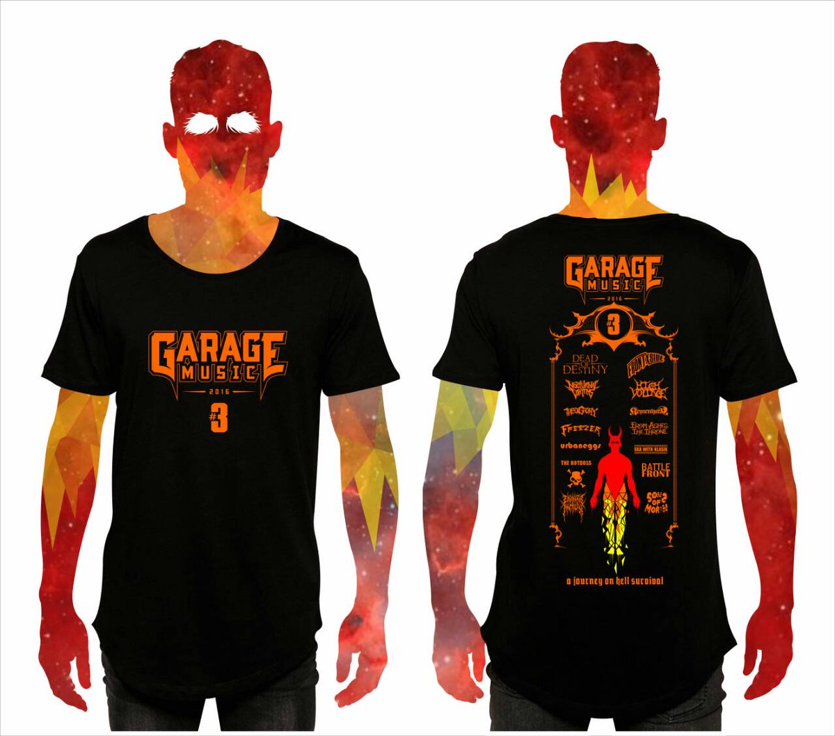Ini juga salah satu official merch GARAGE 3 yang akan rilis 27 maret ini😈.