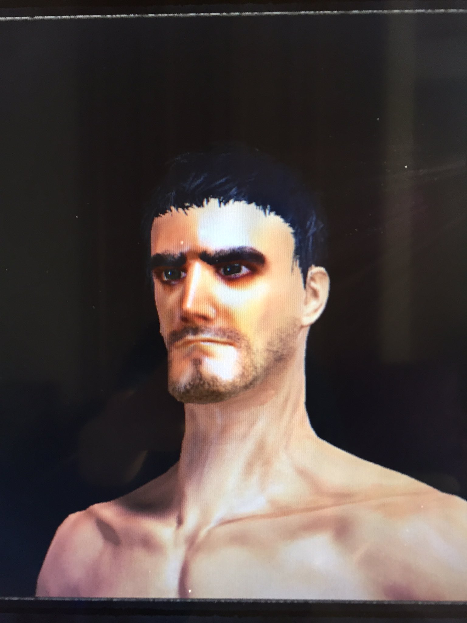 うにうーに Uniu Ni ダークソウル3 やっぱりキャラメイク難しい 阿部寛 T Co Hjr7h229cb