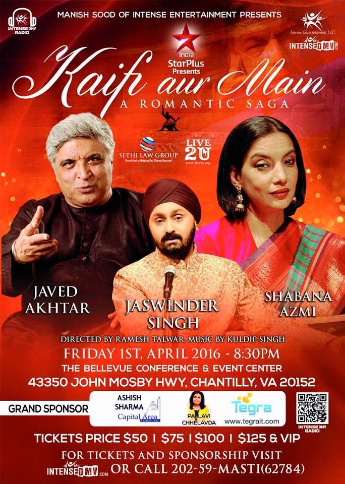 pk_weddings's tweet photo. April 1st is next week, grab your tickets! @IntenseDMVRadio 
https://t.co/kW14uRDX8s #intensedmv #kaifiaurmain https://t.co/WcbdT44qsT