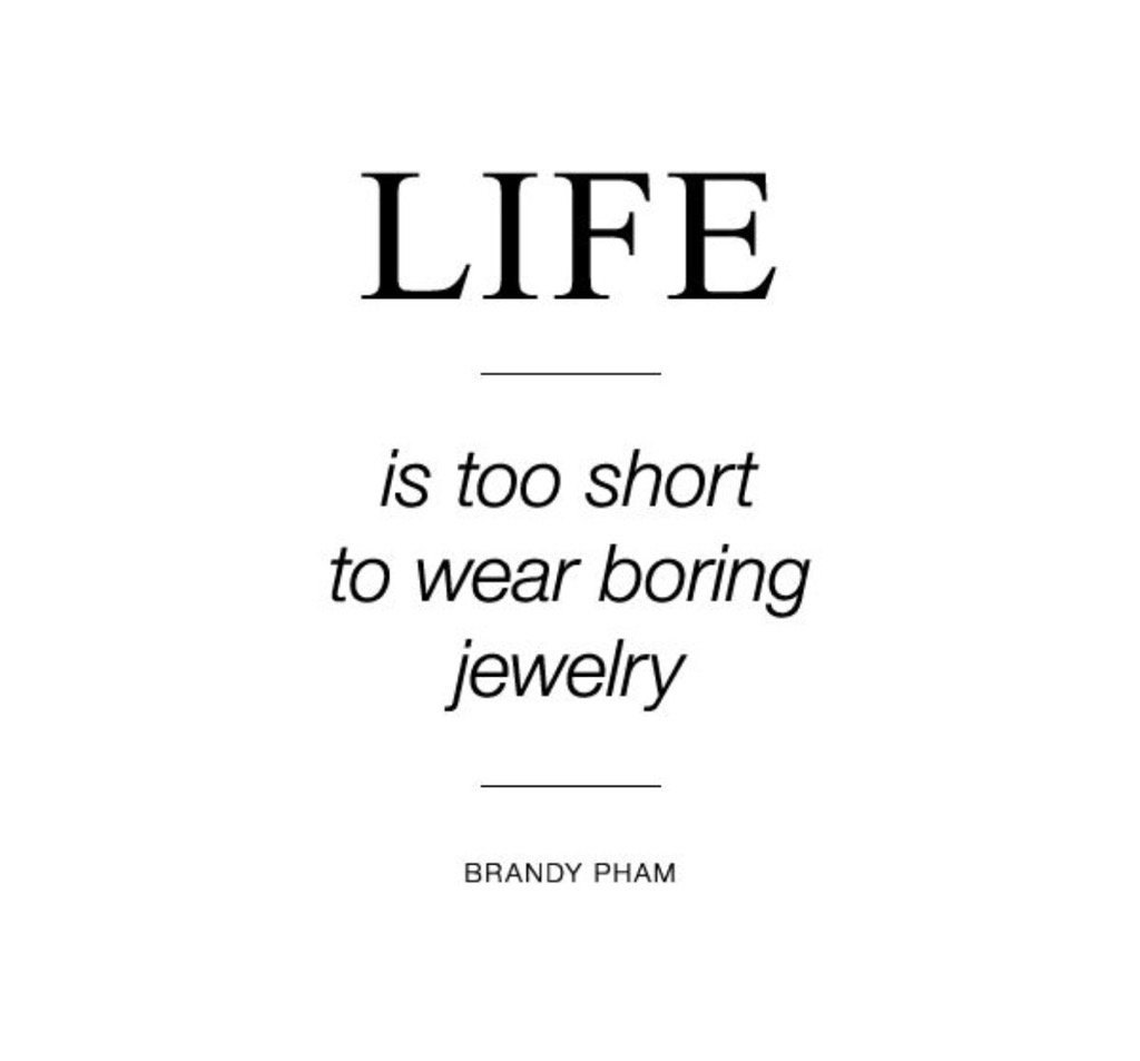 Wednesday quote from Mina &amp; Company. #minaandcompany #jewelry #quoteoftheday
