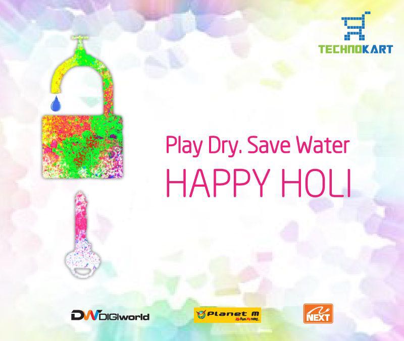 Wishing tweeples a very #HappyHoli #PlayDryHoli #playsafeholi