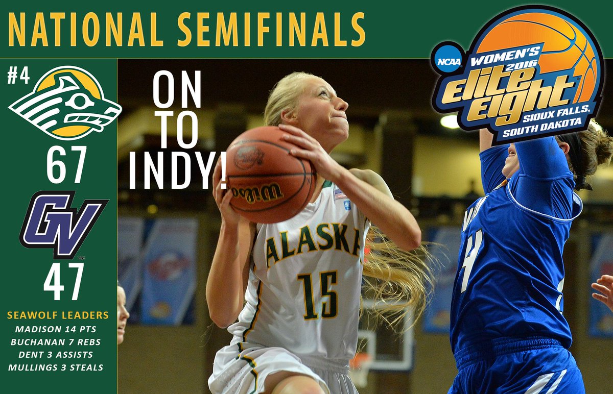 On to the NATIONAL TITLE GAME, Apr. 4 in Indy! #SeawolfPride #UAAmazing #NCAAwbb <a href="/GNACsports/">GNAC Sports</a>