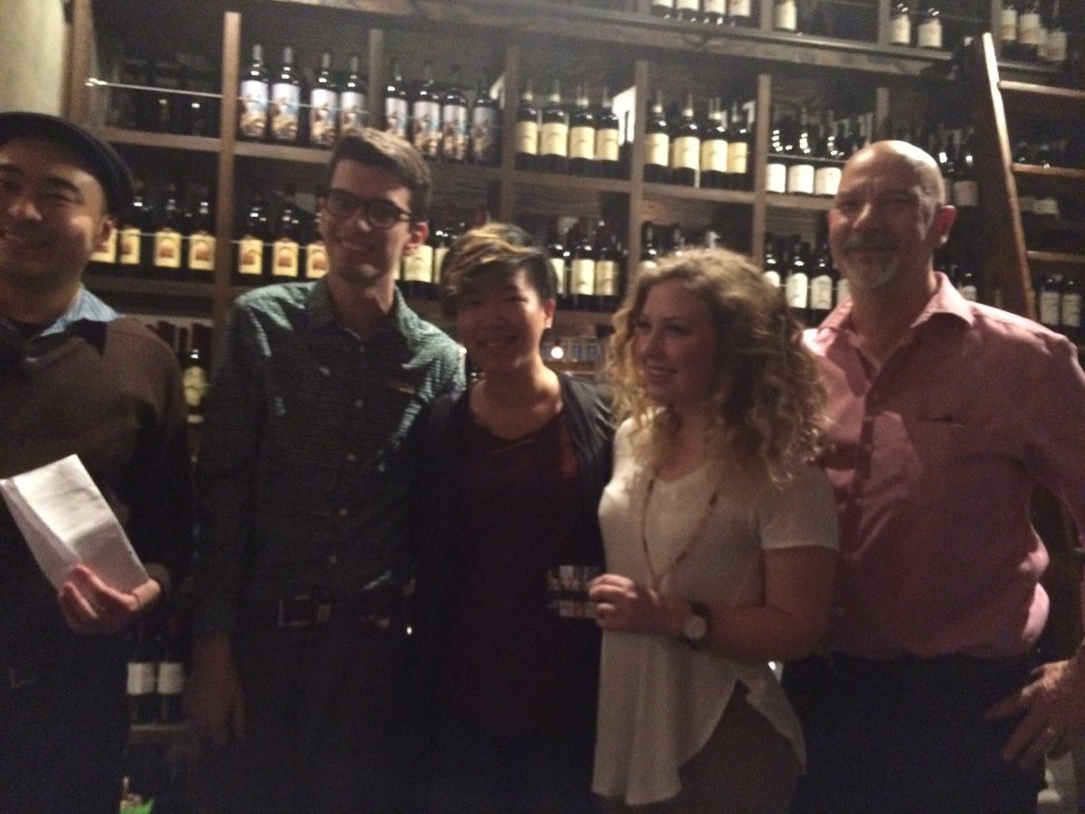 The #social winners for the evening! @FoodpornUncut @srobinsmith #YVRFoodies #ZomatoVan