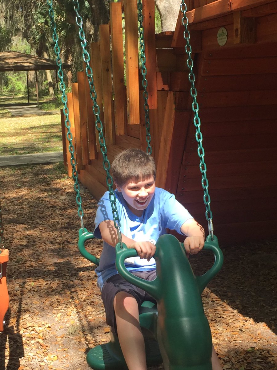 Looks like our new play set is going to get put to good use this summer #allsmiles